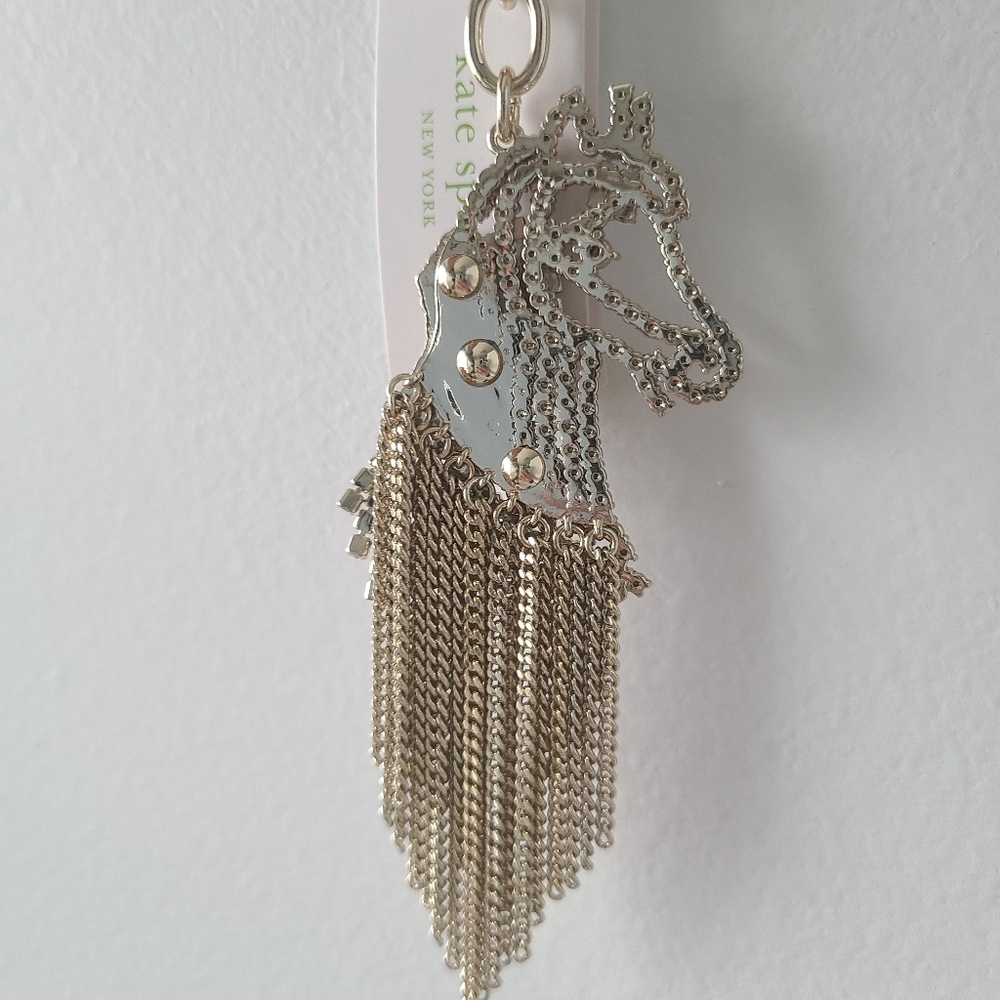 Kate Spade Golden Horse Key Fob - Picture 4 of 7
